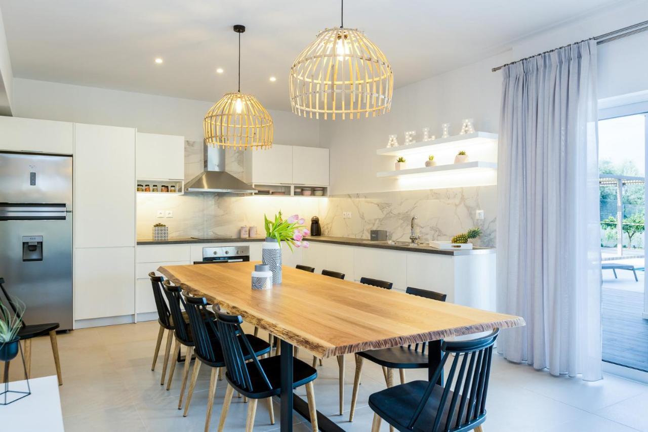 Villa Aelia I Modern & Ideal For Large Groups Galatás 外观 照片